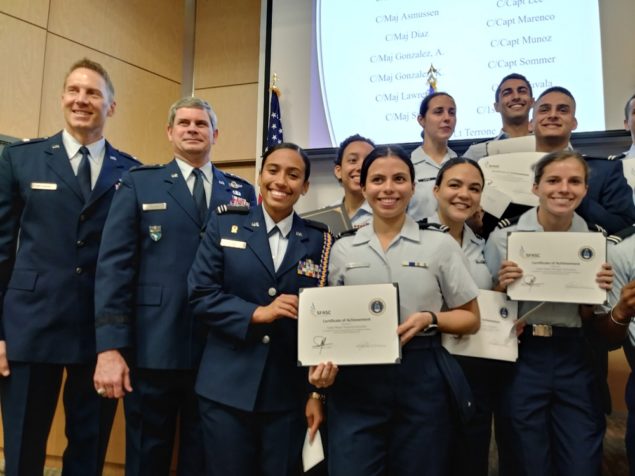 Air Force Lt. Gen. Mike Plehn delivers inspiring talk to Miami ROTC cadets