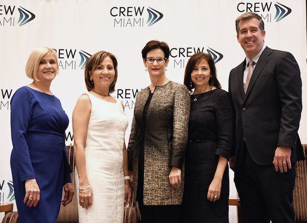 100 guests attend CREW Miami’s February program luncheon event