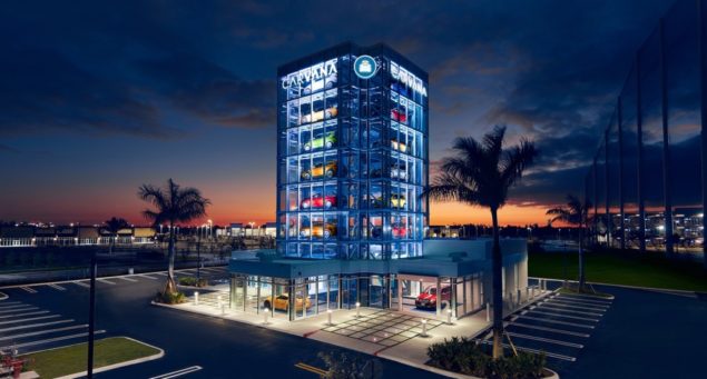 Carvana debuts 24th Car Vending Machine in Doral