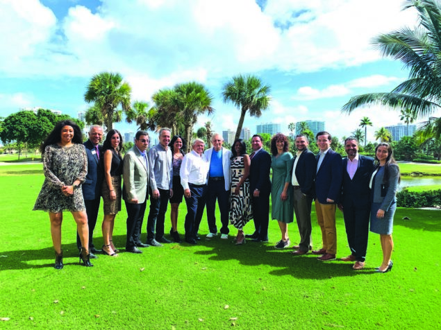 Don Soffer meets with business leaders