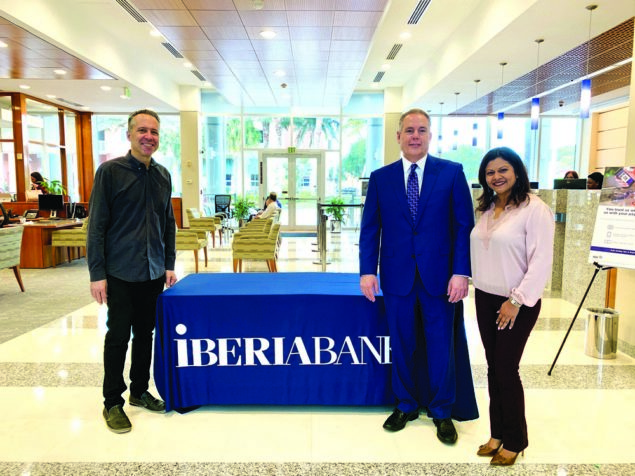 IBERIA Bank hosts SpeedBiz—best one-on-one networking in town