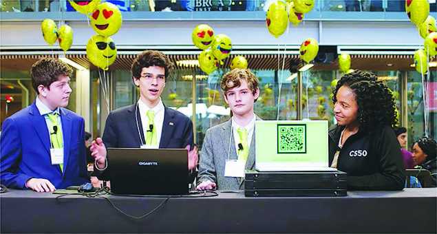 Gulliver Prep students develop stock market app