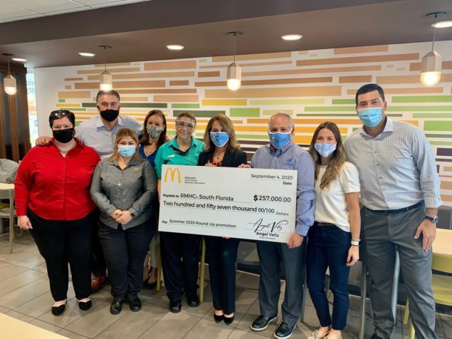 S. Florida McDonald's Restaurants, guests raise over quarter million dollars for RMHC