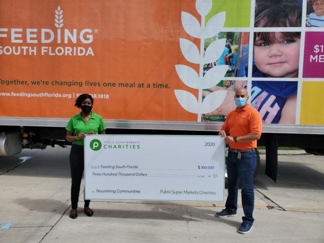 Feeding South Florida receives $300K from Publix Super Markets Charities