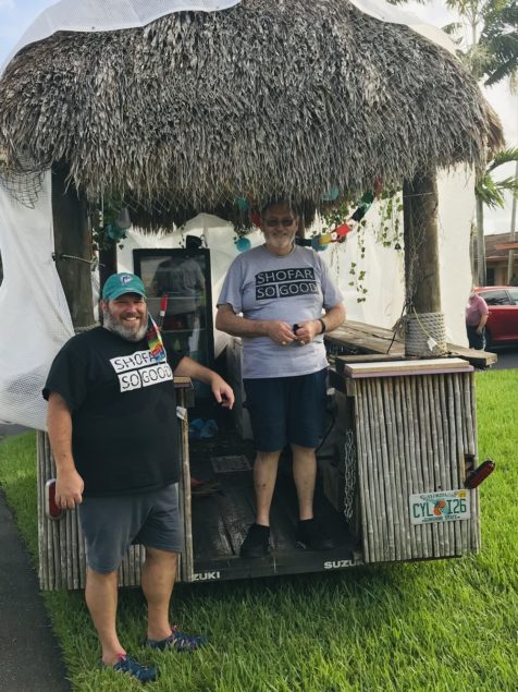 Congregation keeps tradition alive with its unique ‘Sukkah on Wheels’