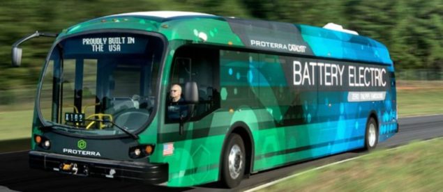 County conducts demonstration ride on new zero-emissions, battery-electric bus
