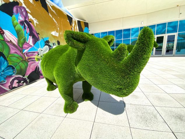 A Magical Menagerie: Discover the LEVEL THREE Topiary Garden at Aventura Mall