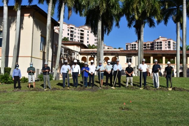 Deering Bay Yacht & Country Club breaks ground on $7.1M in improvement project