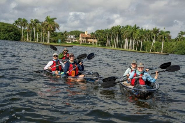 Deering Estate offers kayaking adventures, daily kayak rentals