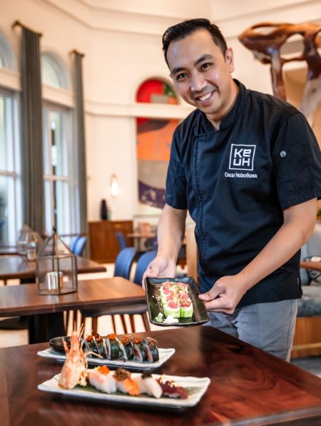 Ke-uH brings Japanese fusion to Acqualina