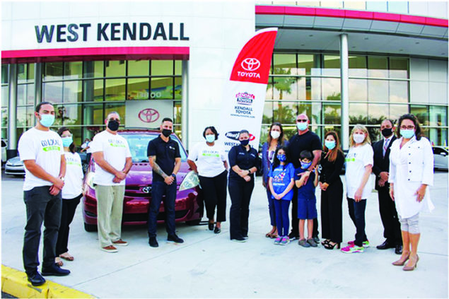 Bean Automotive Group and West Kendall Community Business Partners team up to help family through pandemic