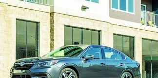 Redesigned Legacy gains athletic looks and freshened cabin Redesigned Legacy gains athletic looks and freshened cabin