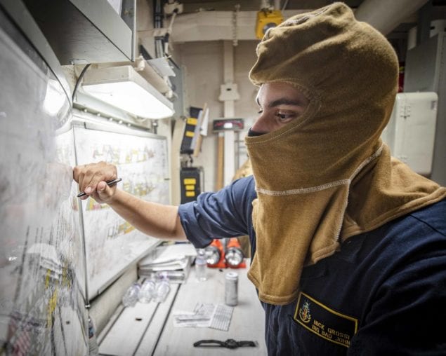 Miamian serving aboard U.S. Navy destroyer