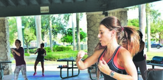 Spinning, Zumba, HIIT and Yoga held Outside Safely and Regularly in Pinecrest Total Body Burn Outdoors.