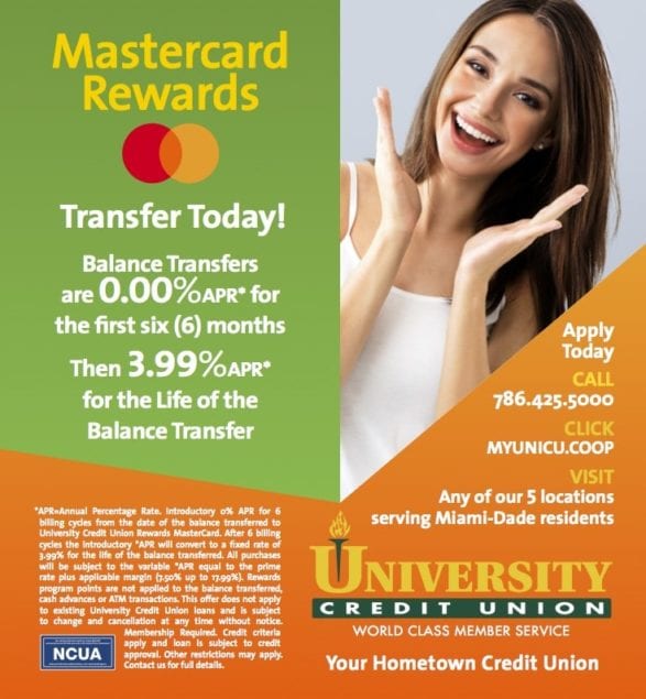 university of miami credit union ebranch