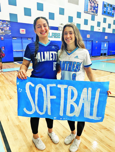 Palmetto Senior High School girls’ softball team has great expectations