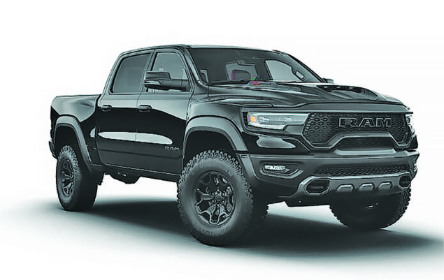 Ram 1500 TRX Crew Cab 4x4: handsome vehicle for work and play