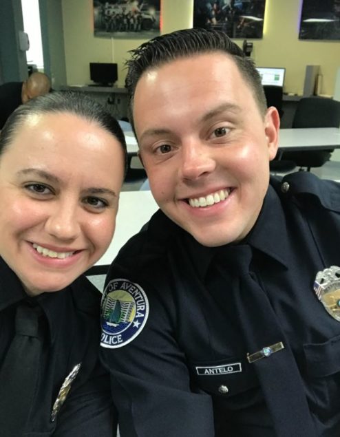 Aventura Police Officers go the extra mile with Homeless Initiative Operation