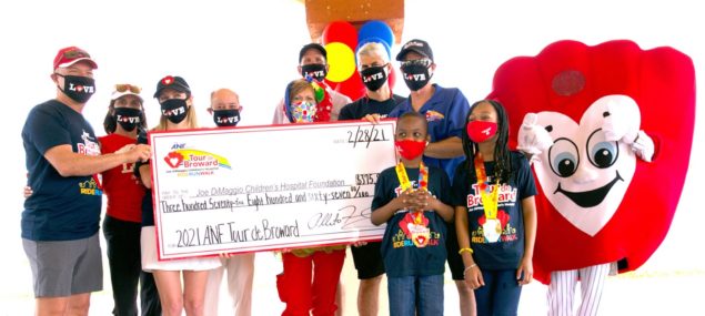 Virtual Tour de Broward raises more than $375,000 for kids and families at Joe DiMaggio Children’s Hospital