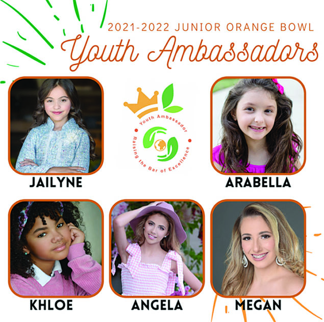 Junior Orange Bowl selects its 2021-22 Youth Ambassadors