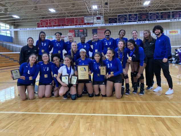 MDC Lady Sharks volleyball team wins state championship again