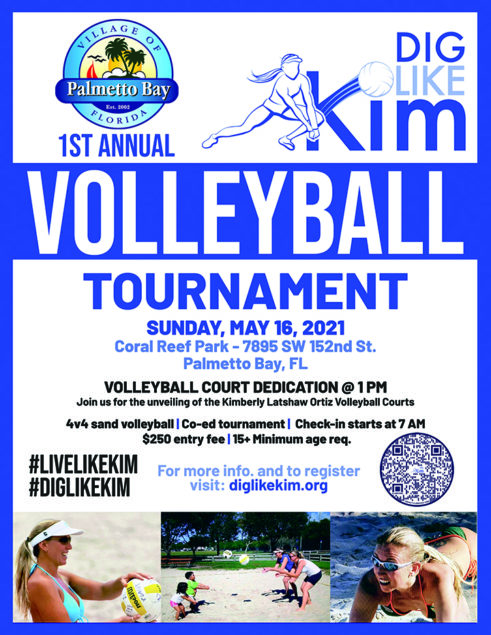 Village to open Kimberly Latshaw Ortiz Volleyball Courts at Coral Reef Park