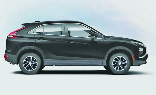 2022 Eclipse Cross redesign gives it strong lines, distinct look