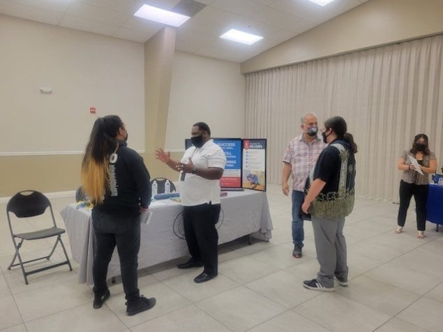 Miami Job Corps participates in Homestead’s Community Job Fair