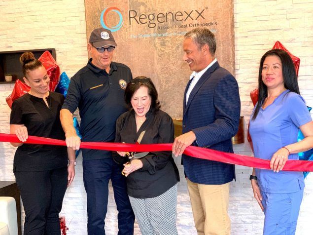 Regenexx at Gold Coast Orthopedics celebrates new office with ribbon-cutting