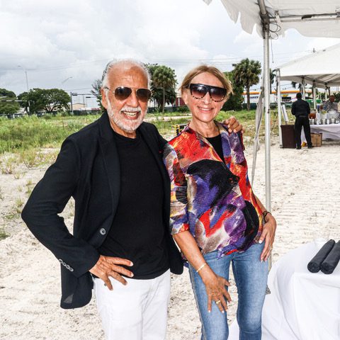 Owners Hector Duer and Myriam Goldsmith