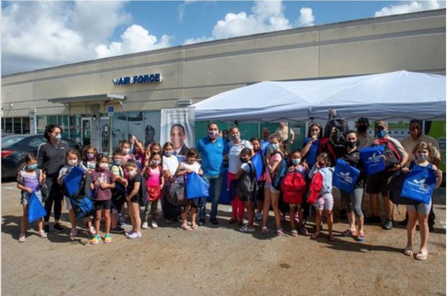 Commissioner Martinez’s conducts Back-to-School Book Bag Giveaway