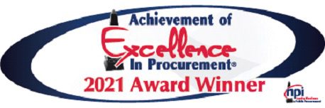 City of Miramar awarded with the presigious 26th Annual Achievement of Excellence in Procurement Award