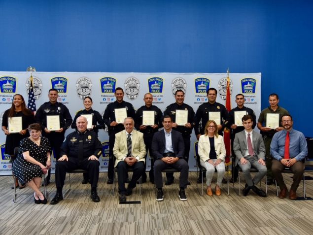 Coral Gables Police officers honored during ceremony