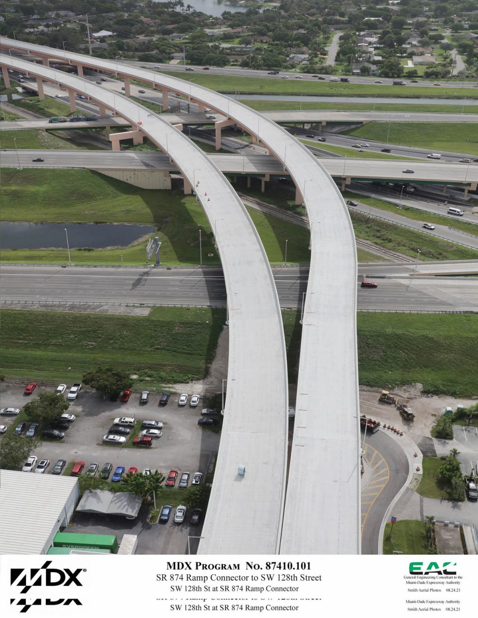 MDX celebrates opening of SR 874 ramp connector to SW 128th Street