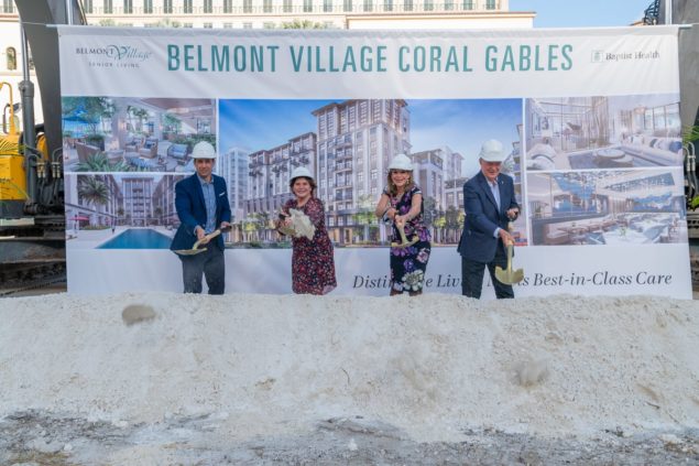 Groundbreaking ceremony held for Belmont Village Coral Gables