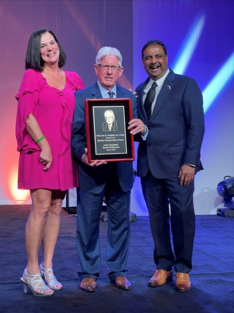 Bill Talbert Inducted to Visit Florida 2021 Florida Tourism Hall of Fame