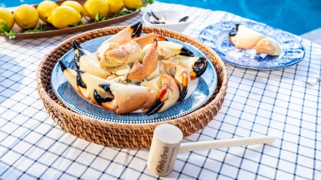 Holy Crab Stone Crab delivery returns to MKT Kitchen, Oct. 15