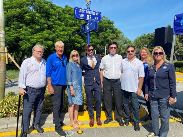 Village renames 82nd Ave. in memory of Larry Barfield