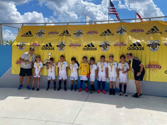 Aventura’s Travel Soccer score as team finalists in West Pines Classic Soccer Tournament