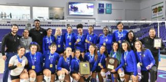MDC Lady Sharks volleyball team FCSAA State/District Champs again MDC Lady Sharks volleyball team FCSAA State/District Champs again