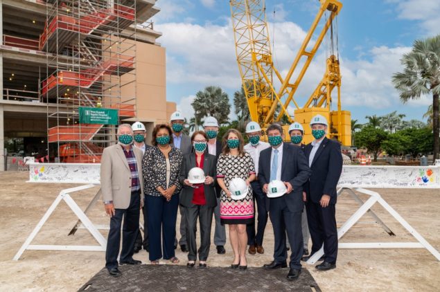 West Kendall Baptist Hospital reaches new phase of construction, celebrates 10 years