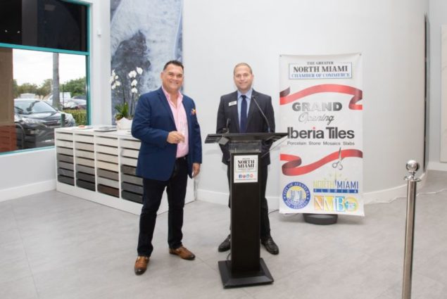 Iberia Tiles celebrates grand opening of North Miami store