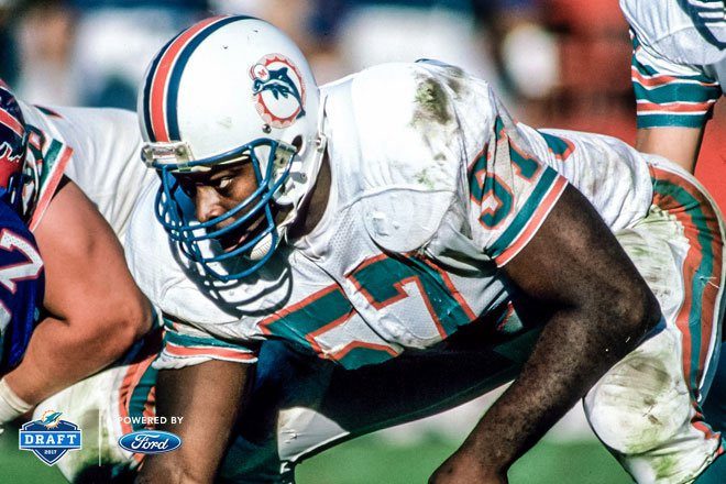 Miami Dolphins on X: On this day in 1998, former center Dwight Stephenson  is elected into the @ProFootballHOF. #FinsUp  / X