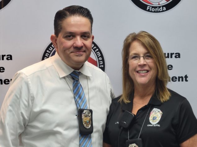 Aventura Police Department Officer and Civilian of the Month