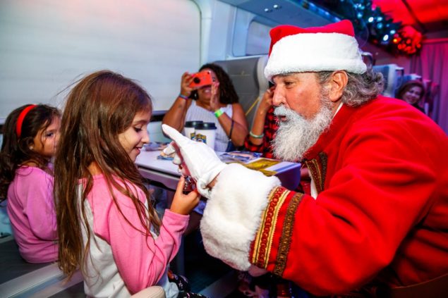 Brightline celebrates magic of holidays throughout December