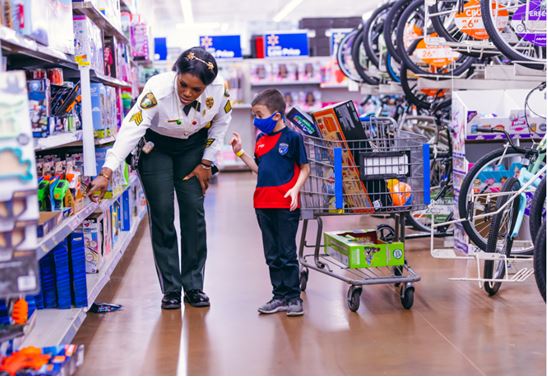 Miami-Dade Corrections, Miami Heat and Walmart Team Up to Participate in Third Annual “Shop with a Correctional Officer”