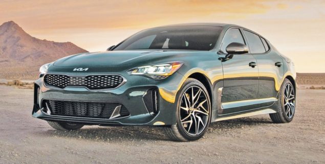 The 2022 Kia Stinger GT-Line packs a big punch