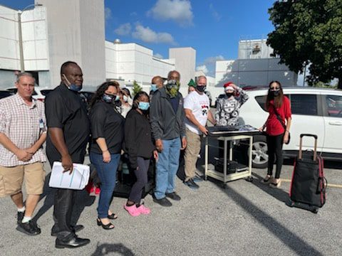 Orna Security donates instruments to North Miami Beach Sr. High School By Elaine Adler Members of the Aventura Marketing Council/Chamber of Commerce have long been hearing about the many needs of students enrolled at North Miami Beach Senior High School.  The school has a  Community Store where not only the students and their families can select clothing, household goods and even furniture free of charge, but so can the entire community.  It’s a great feeling to know that whatever you donate will be so appreciated and so needed! Belina Nagar, Founder of ORNA Security in Aventura, had already partnered with Biscayne Cove Condo Association to donate clothing and furniture to the NMB Community Store.   When Nagar found out that the school had basically no music programs because they couldn’t afford to buy instruments, she decided to do something about it. She found a source for good used instruments, purchased them and recently presented them to the school with Principal Randy Milliken, Special Education Teacher Veronica Martin and Band Teacher James Lockhart. Martin said, “ In a time when instructional music programs are shrinking or closing down due to budget constraints, the Music Department at North Miami Beach never expected to receive a donation of six clarinets, a flute, four violins, a keyboard and a 32- key xylophone.  This generous donation came from Belina Garazi owner of Orna Security, after she heard that not all the music students at NMB can afford to rent or buy an instrument and the school inventory is badly worn or nonexistent.   Many of these students have had few opportunities to experience live music--they learn about music history and the sound a particular musical instrument should make.  For years,  many of our students have not had tangible instrument experience.  During past performances, they have had to share instruments due to economic hardship.  Ms. Garazi made a commitment to help enrich and support our music program.   On behalf of the students and staff of North Miami Beach Senior we want to express our heartfelt appreciation to Belina Garazi for her support.  We are very grateful for the musical instruments donation and the opportunity to continue the music program for our young people.  We also want to thank Aron Adler for finding these instruments—all of them in great working order--  and the Aventura Marketing Council/Chamber of Commerce for organizing this community effort.”  North Miami Beach Senior High School is located at 1247 NE 167th Street, North Miami Beach 33162. 305.949.8381    