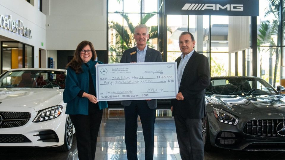 Luxury car dealership group partners with Camillus House