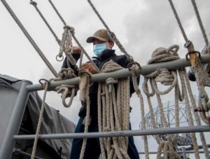 Miami Sailor serving aboard U.S. Navy aircraft carrier